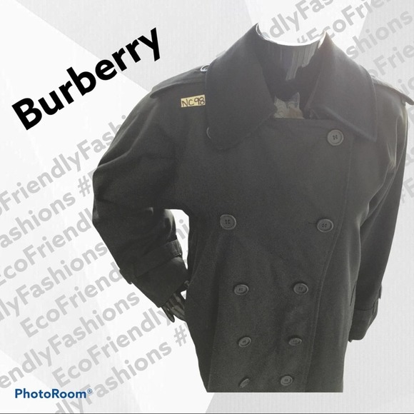 VINTAGE MENS BURBERRYS TRENCH COAT W/ WOOL LINING - Picture 6 of 15